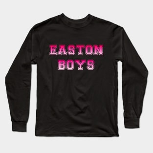 Easton Boys Pink Long Sleeve T-Shirt